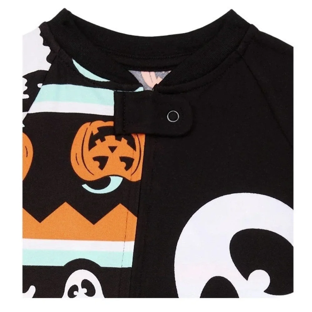 Way To Celebrate Halloween Baby One Piece Pajamas 12M New with Tags Family Soft